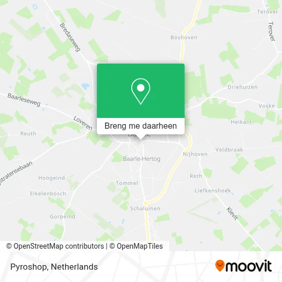 Pyroshop kaart
