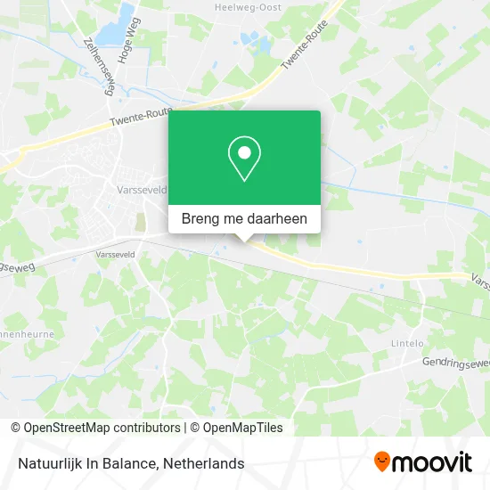 Natuurlijk In Balance kaart