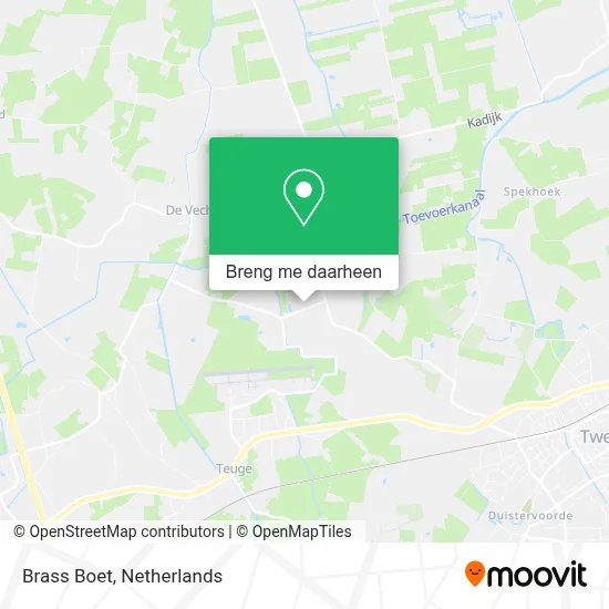 Brass Boet kaart