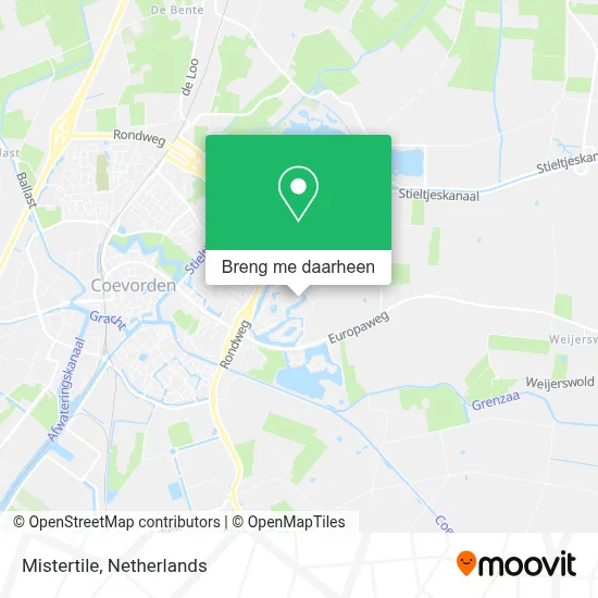Mistertile kaart