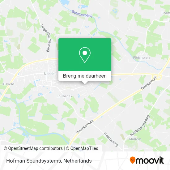Hofman Soundsystems kaart