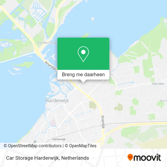 Car Storage Harderwijk kaart