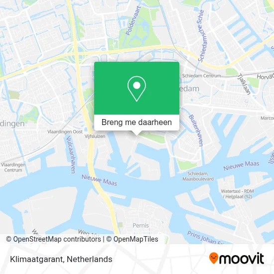 Klimaatgarant kaart