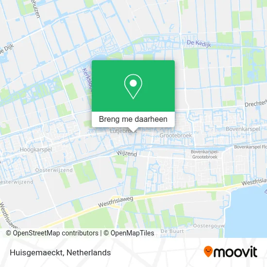 Huisgemaeckt kaart
