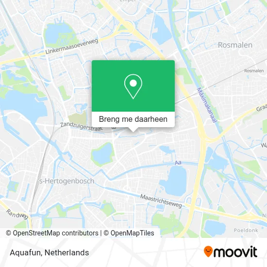 Aquafun kaart