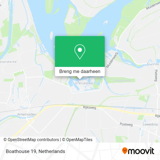 Boathouse 19 kaart