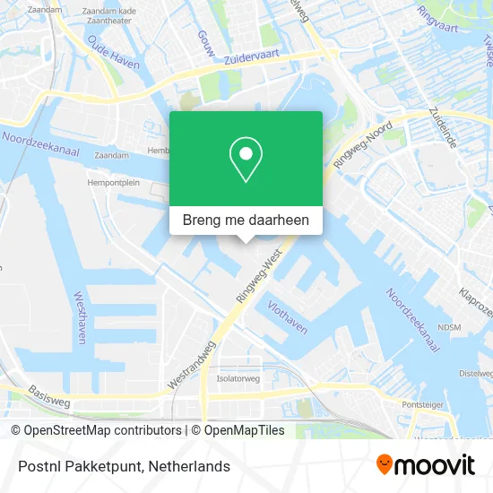 Postnl Pakketpunt kaart