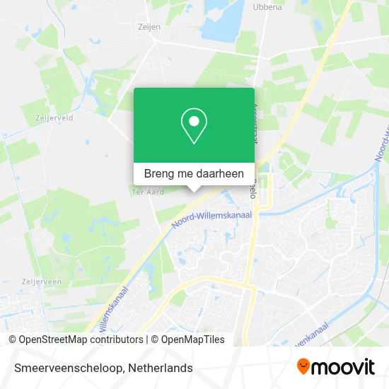 Smeerveenscheloop kaart