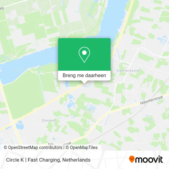 Circle K | Fast Charging kaart