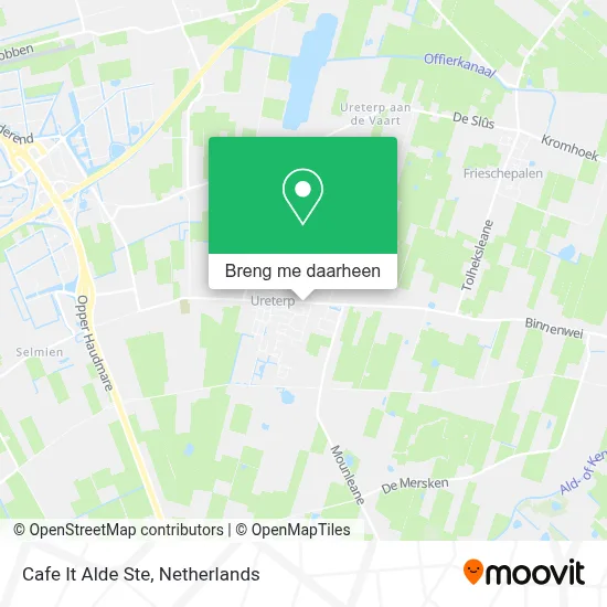 Cafe It Alde Ste kaart