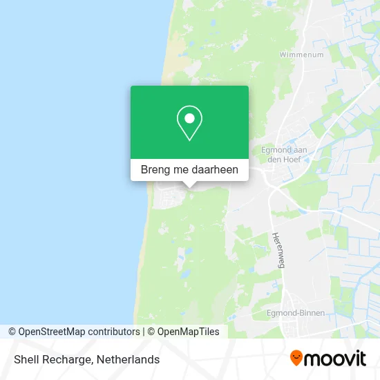 Shell Recharge kaart
