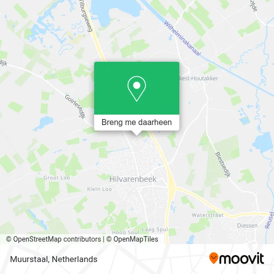 Muurstaal kaart
