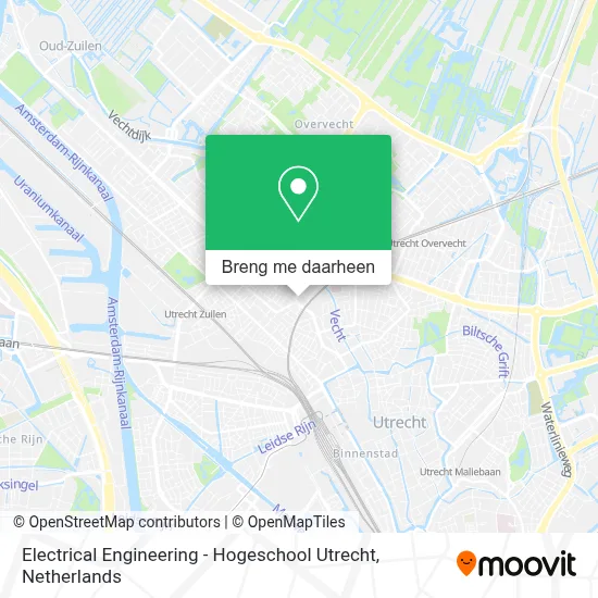 Electrical Engineering - Hogeschool Utrecht kaart