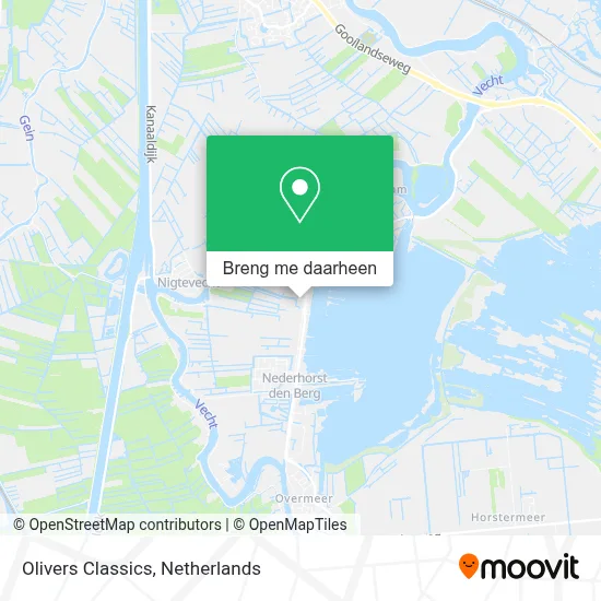 Olivers Classics kaart