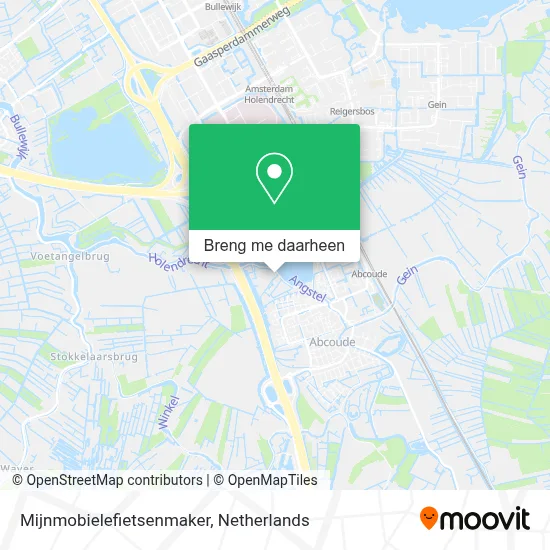 Mijnmobielefietsenmaker kaart