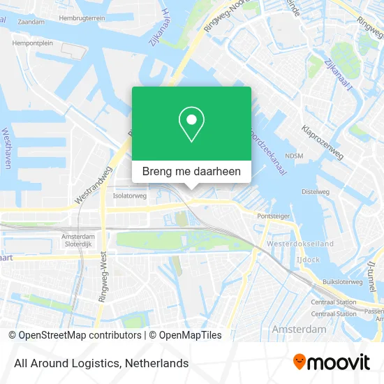 All Around Logistics kaart