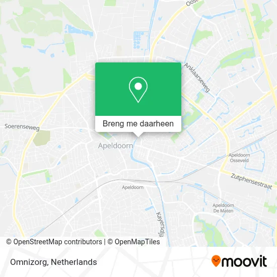 Omnizorg kaart