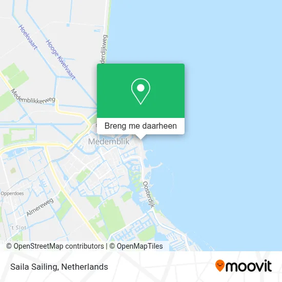 Saila Sailing kaart