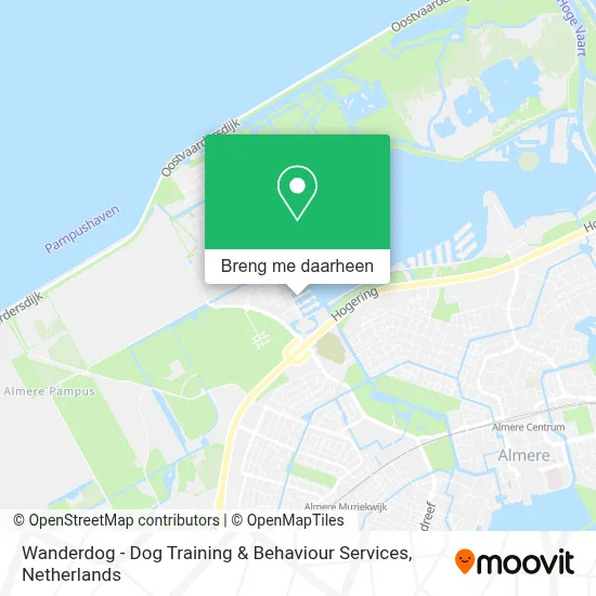 Wanderdog - Dog Training & Behaviour Services kaart