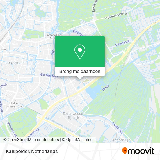 Kalkpolder kaart