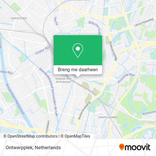 Ontwerpplek kaart