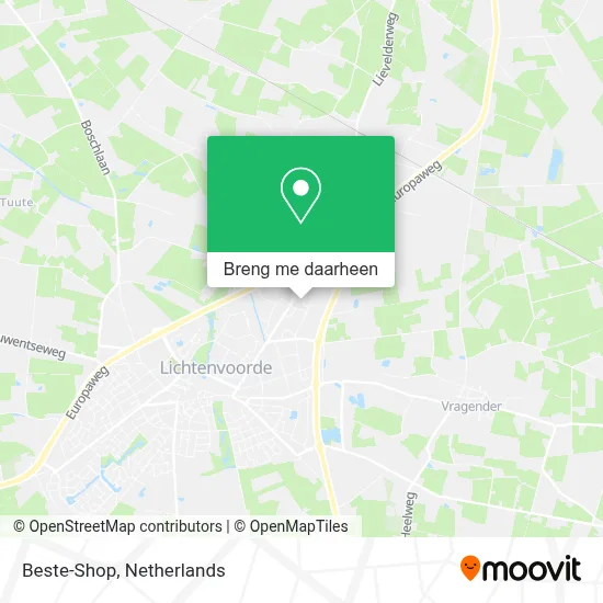 Beste-Shop kaart