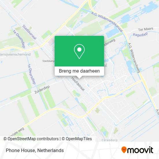 Phone House kaart