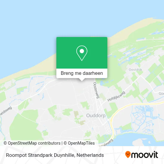 Roompot Strandpark Duynhille kaart