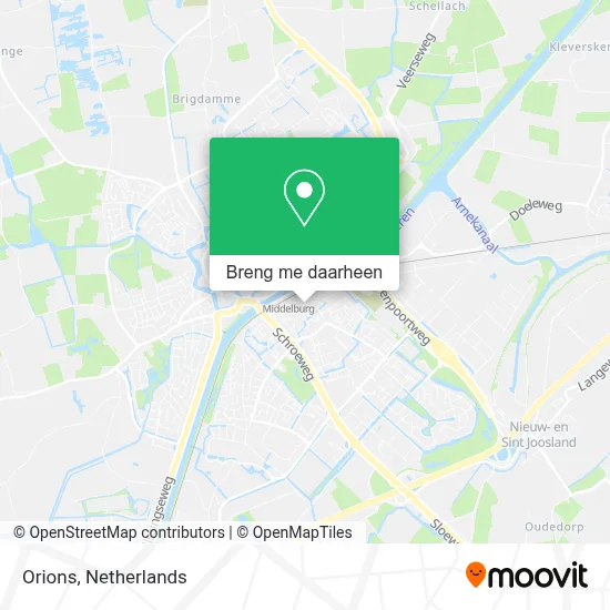 Orions kaart