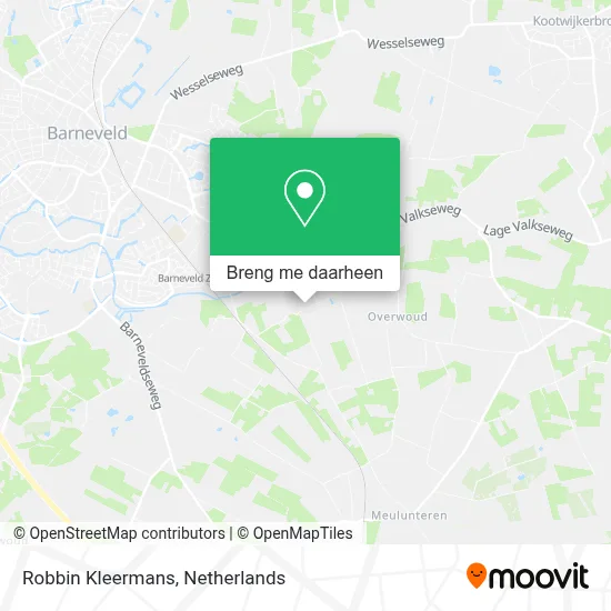 Robbin Kleermans kaart