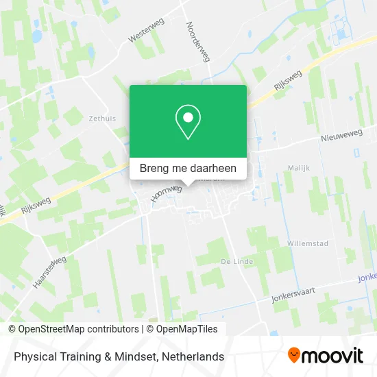 Physical Training & Mindset kaart