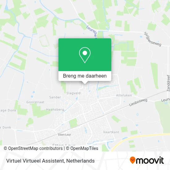 Virtuel Virtueel Assistent kaart