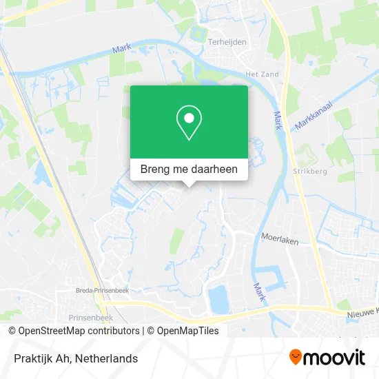 Praktijk Ah kaart