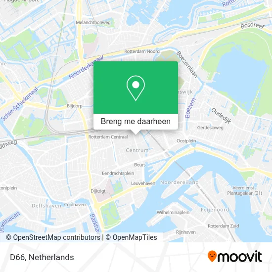 D66 kaart
