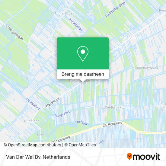 Van Der Wal Bv kaart