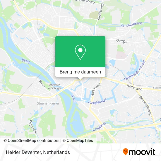 Helder Deventer kaart