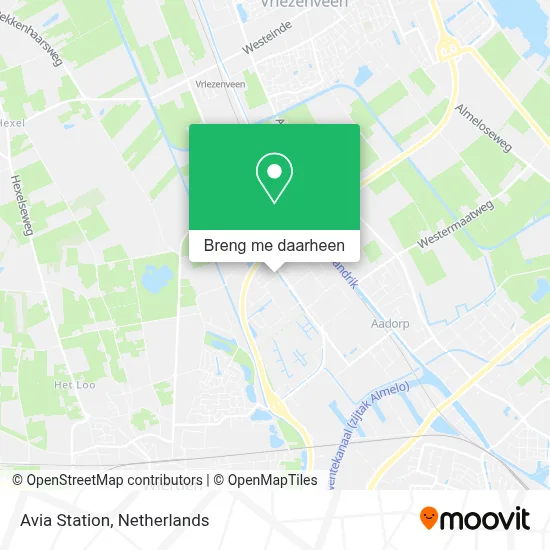 Avia Station kaart