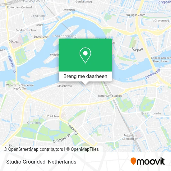 Studio Grounded kaart