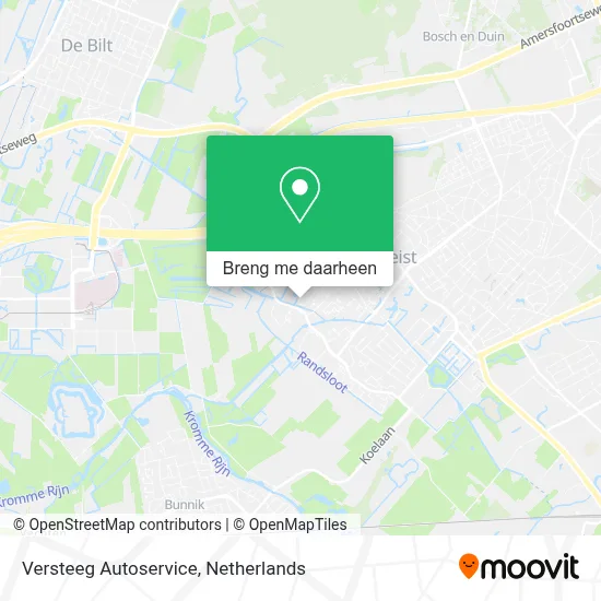 Versteeg Autoservice kaart