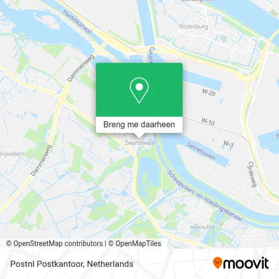 Postnl Postkantoor kaart