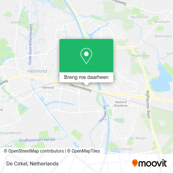 De Cirkel kaart