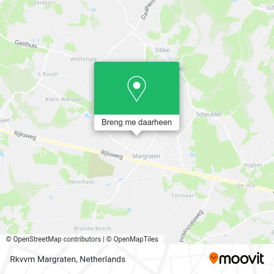 Rkvvm Margraten kaart