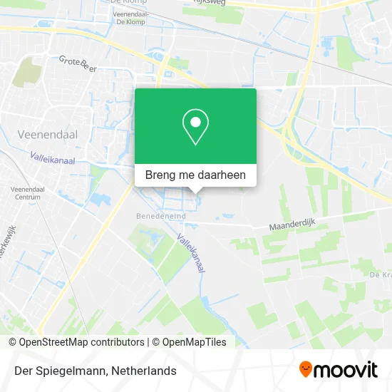 Der Spiegelmann kaart