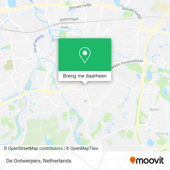 De Ontwerpers kaart