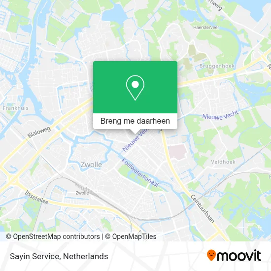 Sayin Service kaart