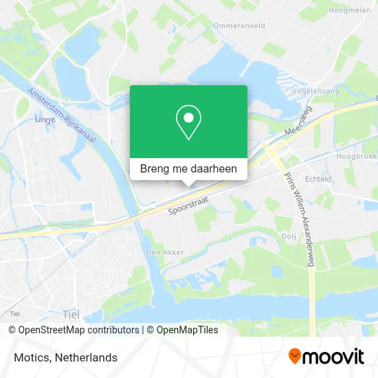 Motics kaart