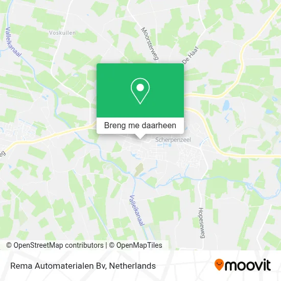 Rema Automaterialen Bv kaart