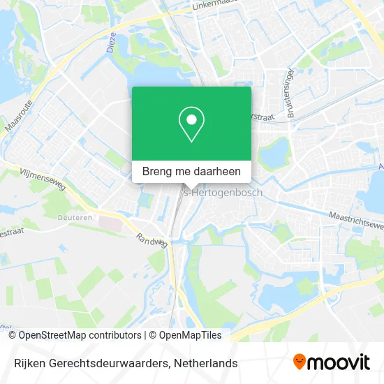 Rijken Gerechtsdeurwaarders kaart