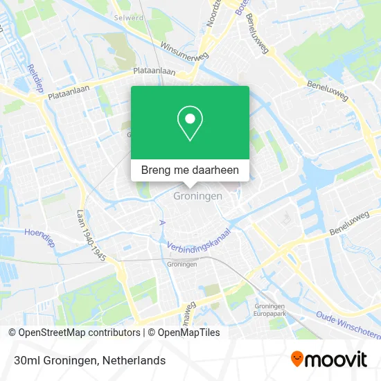 30ml Groningen kaart