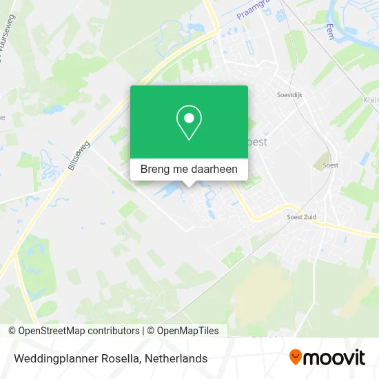 Weddingplanner Rosella kaart